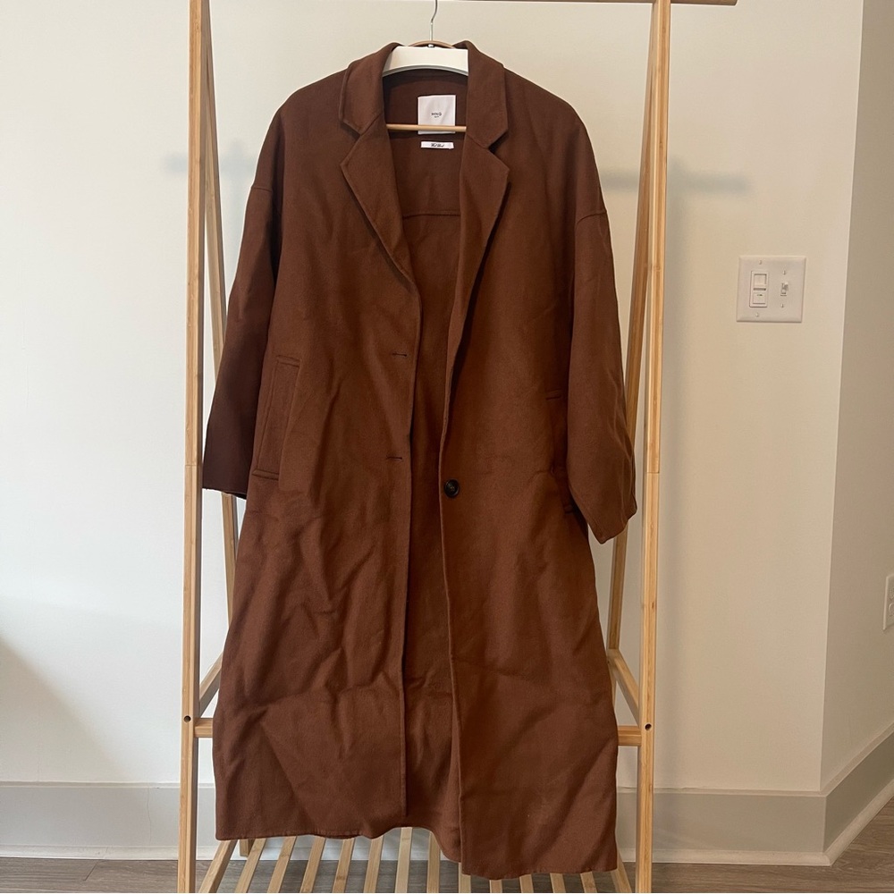 Mango Wool Blend Coat size S-M
